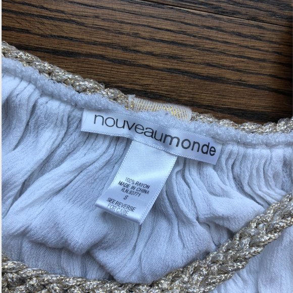 White Dress NOUVEAUMONDE - Picture 2 of 3